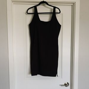 Elegant Black Sleeveless Dress